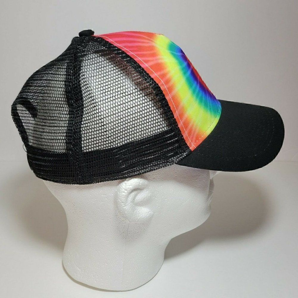 Bubba Gump Baseball Hat Tie Dye Snapback Shrimp Co. Restaurant Market Unisex NWT - Picture 7 of 12